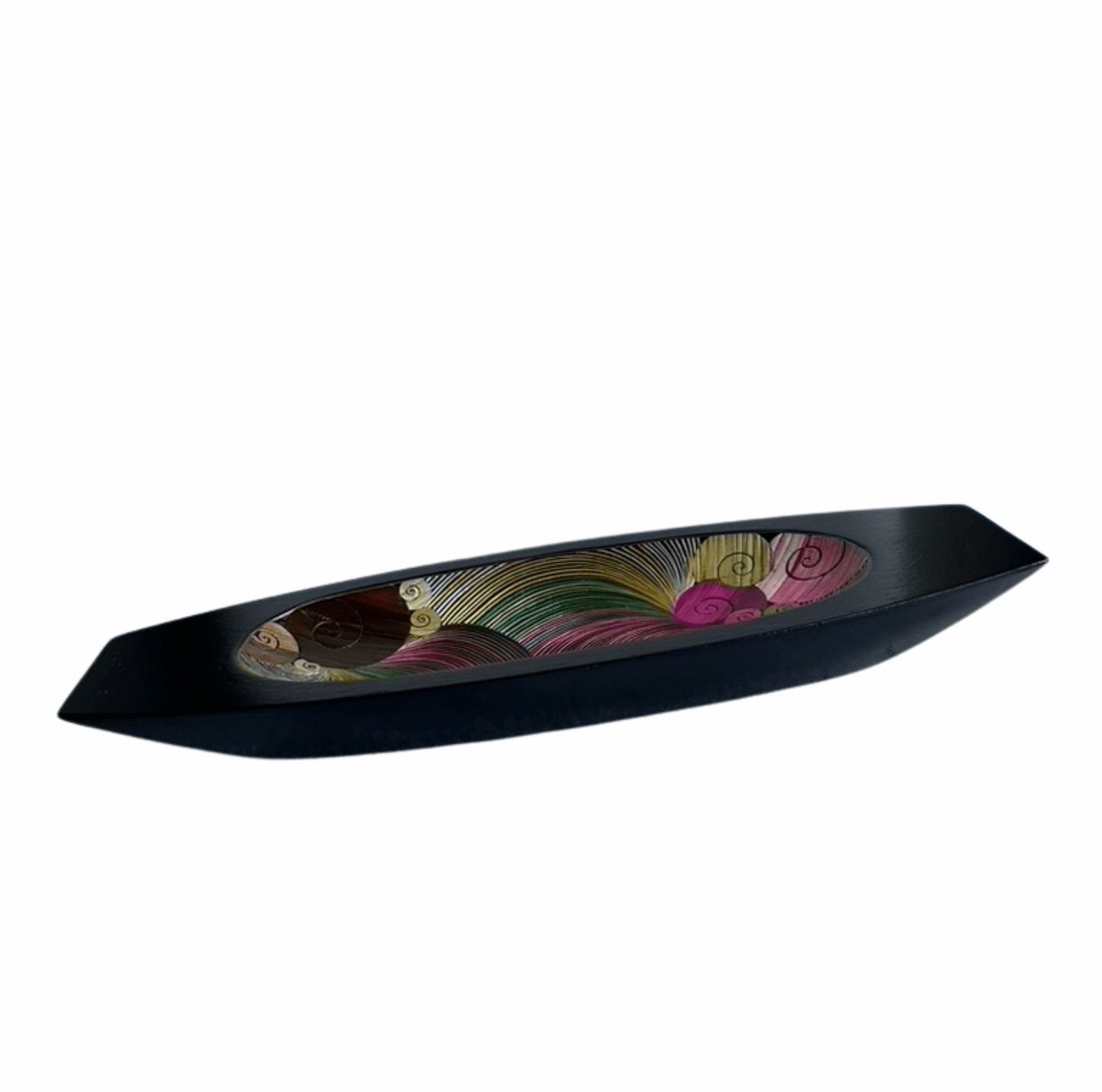 M-meraki Handicrafts Decorative Tamo Tray (Barca1)