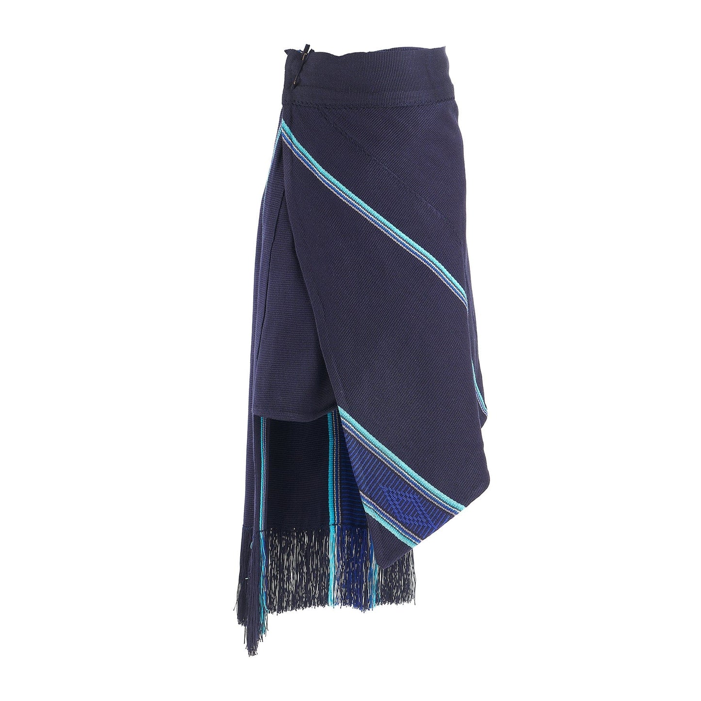M-meraki Handicrafts Handmade clothing - Traditional skirt woven - Blue