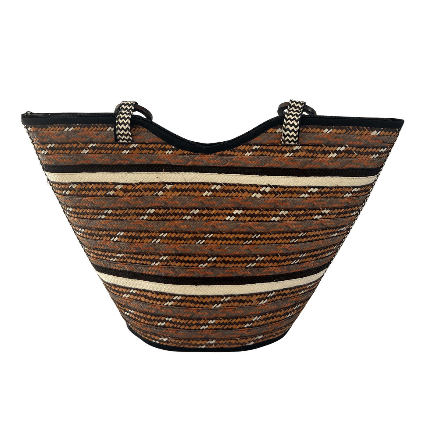 M-meraki Handicrafts Pe-Bucket Caña Flecha Handbag 10 - (arrow cane)