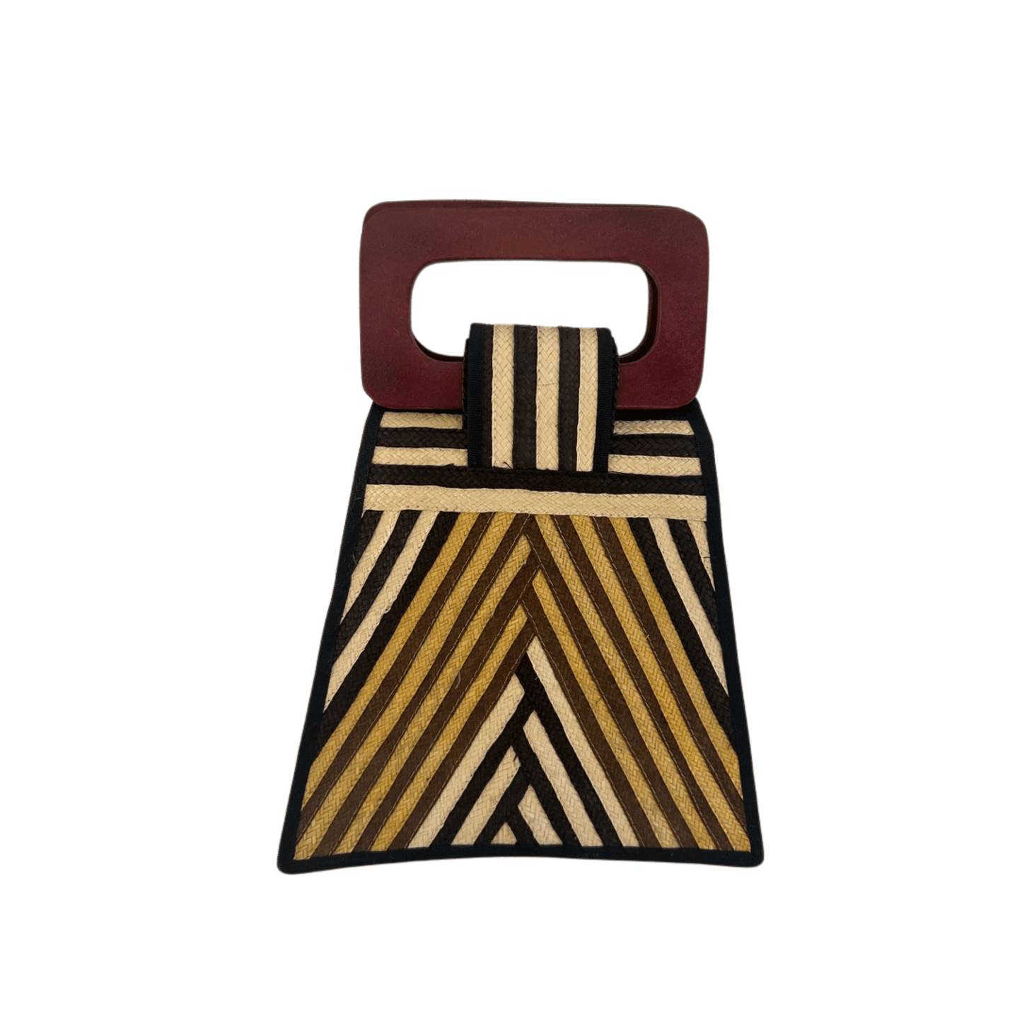 M-meraki Handicrafts Triangle Caña Flecha Handbag 10 - (arrow cane)