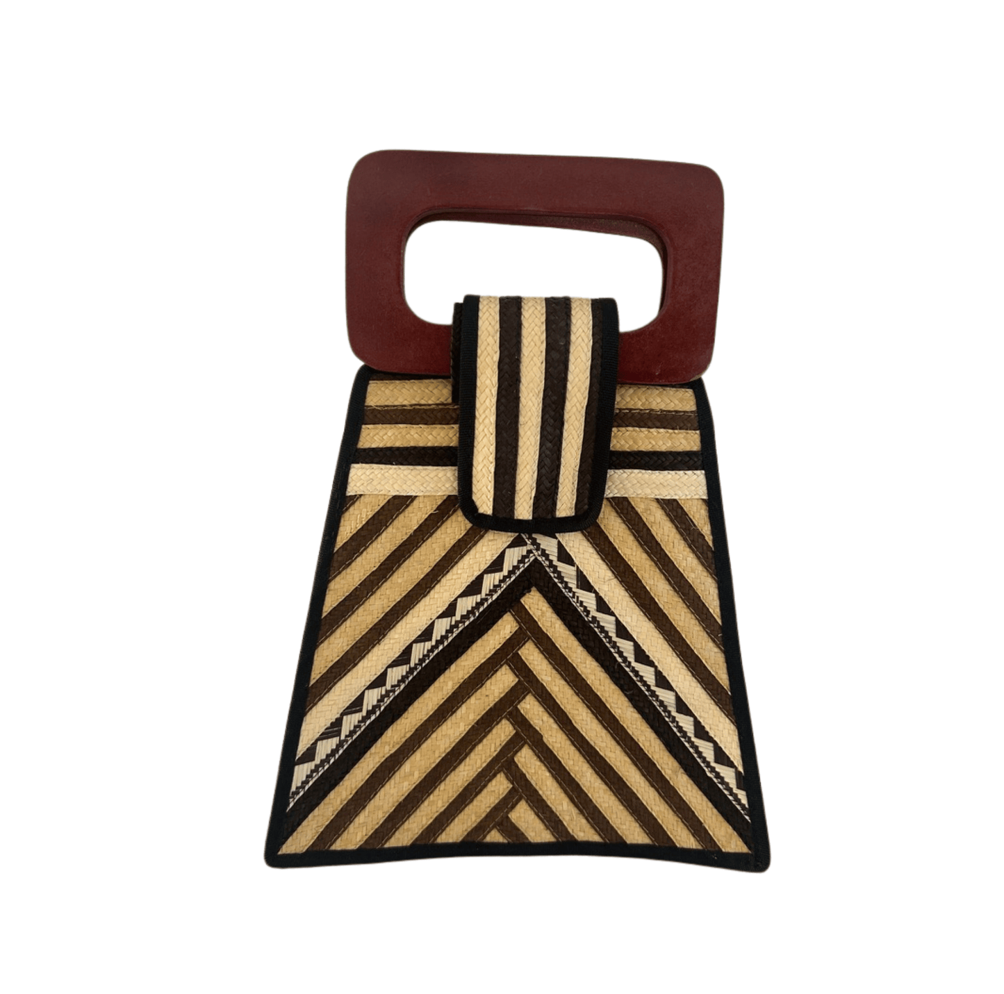 M-meraki Handicrafts Triangle Caña Flecha Handbag 10 - (arrow cane)